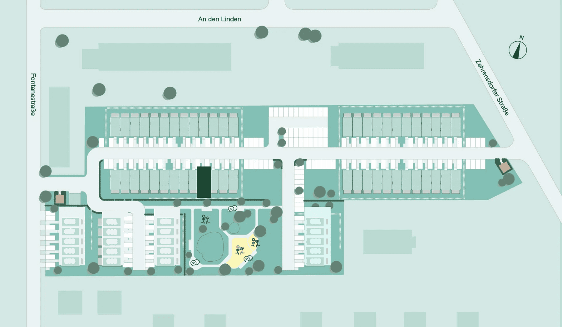 Pronájem domu 114 m², pozemek 232 m², Zossen, Braniborsko Pronájem domu 114 m², pozemek 232 m², Zossen, Braniborsko