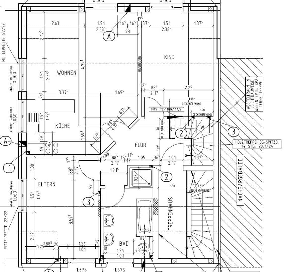 Pronájem bytu 3+1 102 m², Harleshäuser Straße 133, Kassel, Hessen Pronájem bytu 3+1 102 m², Harleshäuser Straße 133, Kassel, Hessen