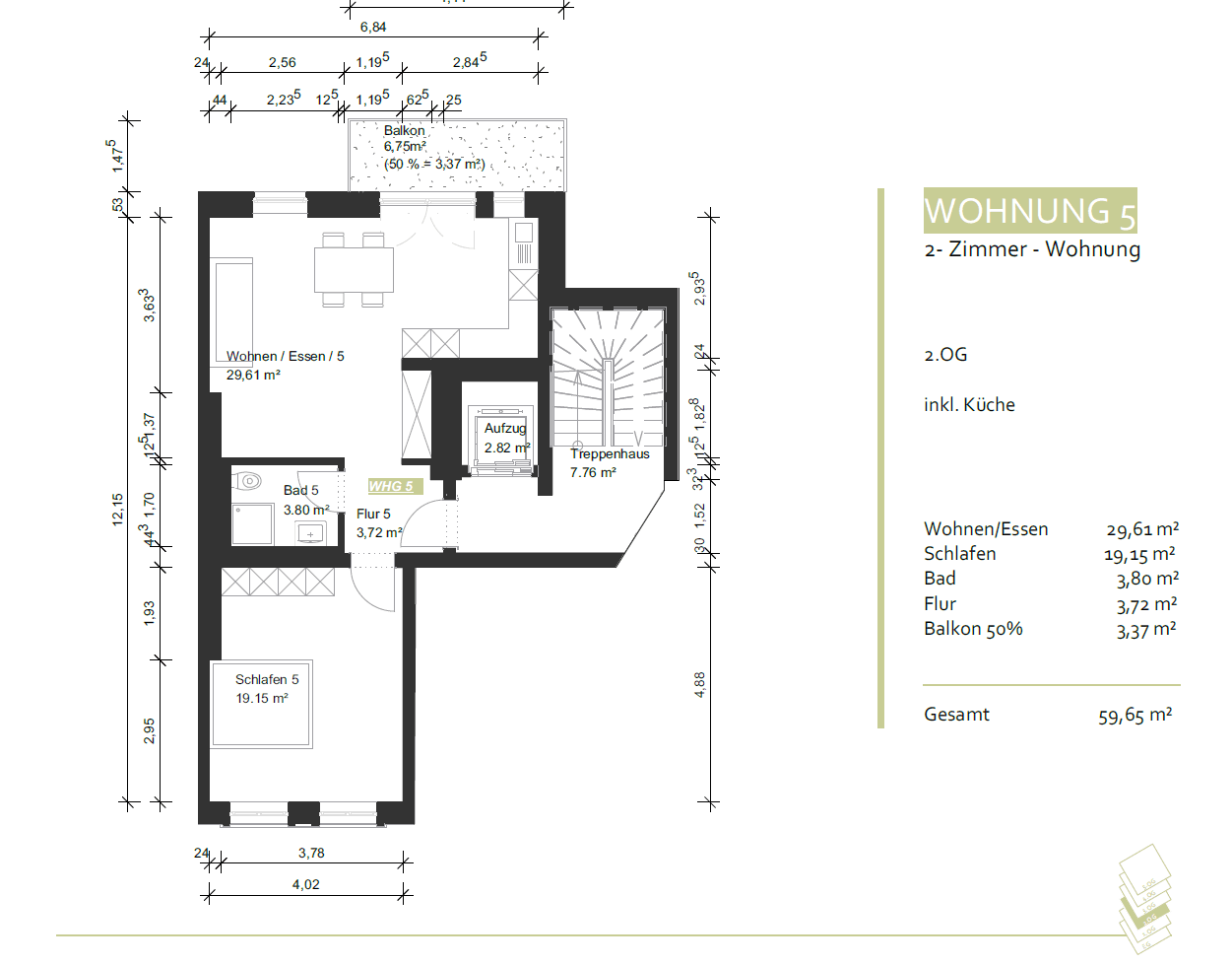 Pronájem bytu 2+1 60 m², Elisenstraße 31, Aschaffenburg, Bavorsko Pronájem bytu 2+1 60 m², Elisenstraße 31, Aschaffenburg, Bavorsko