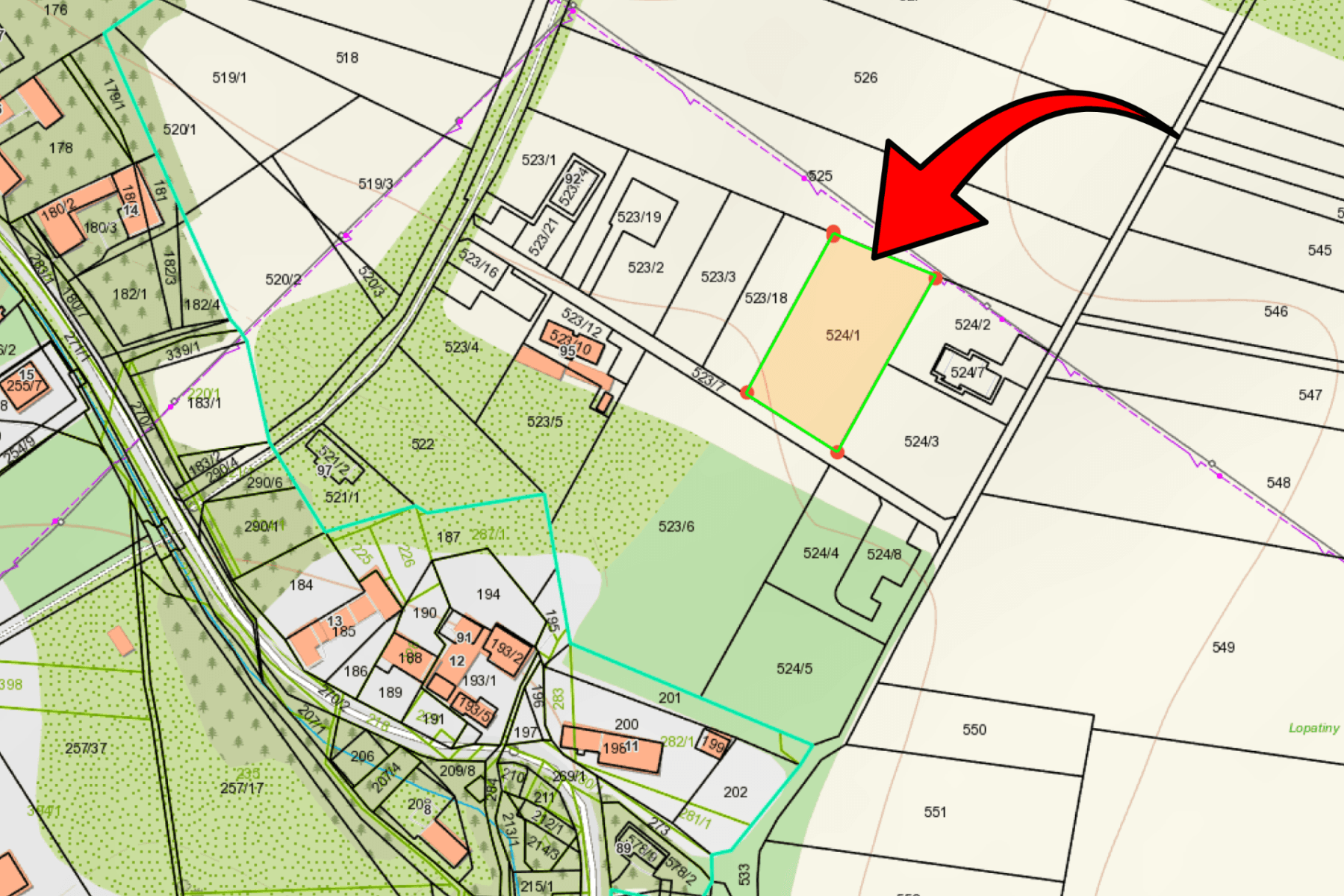 Prodej pozemku 1.821 m², Liptovská Anna, Žilinský kraj Prodej pozemku 1.821 m², Liptovská Anna, Žilinský kraj