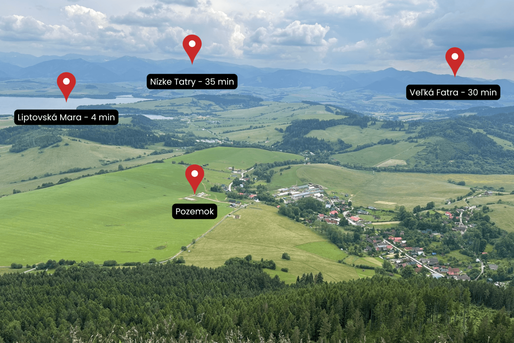 Prodej pozemku 1.821 m², Liptovská Anna, Žilinský kraj Prodej pozemku 1.821 m², Liptovská Anna, Žilinský kraj