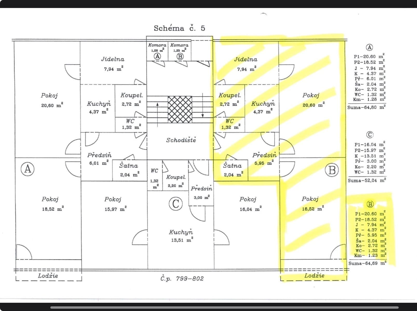 Pronájem bytu 2+1 65 m², Sídliště Za Chlumem, Bílina, Ústecký kraj Pronájem bytu 2+1 65 m², Sídliště Za Chlumem, Bílina, Ústecký kraj