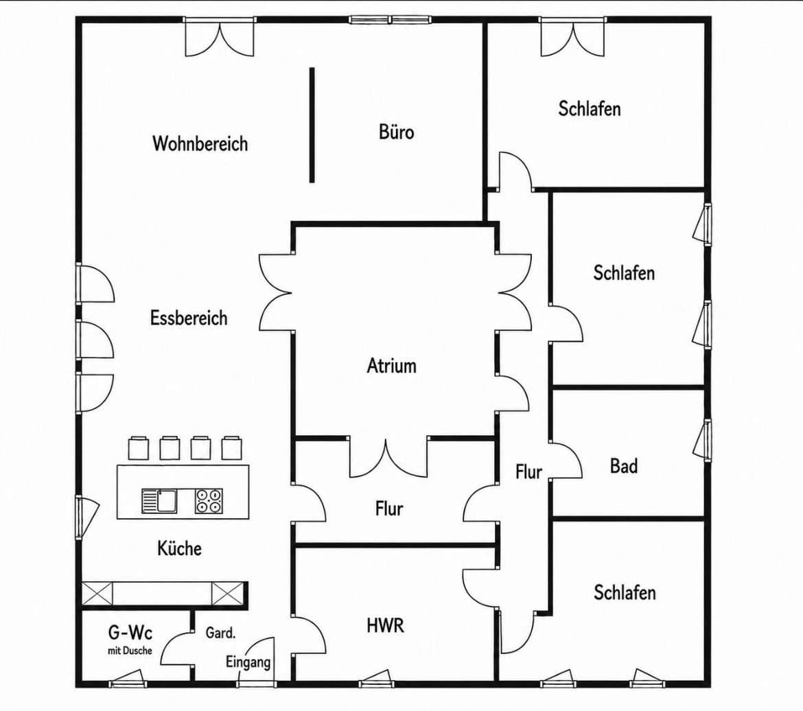 Prodej domu 170 m², pozemek 595 m², Schwarzenbek, Šlesvicko-Holštýnsko Prodej domu 170 m², pozemek 595 m², Schwarzenbek, Šlesvicko-Holštýnsko
