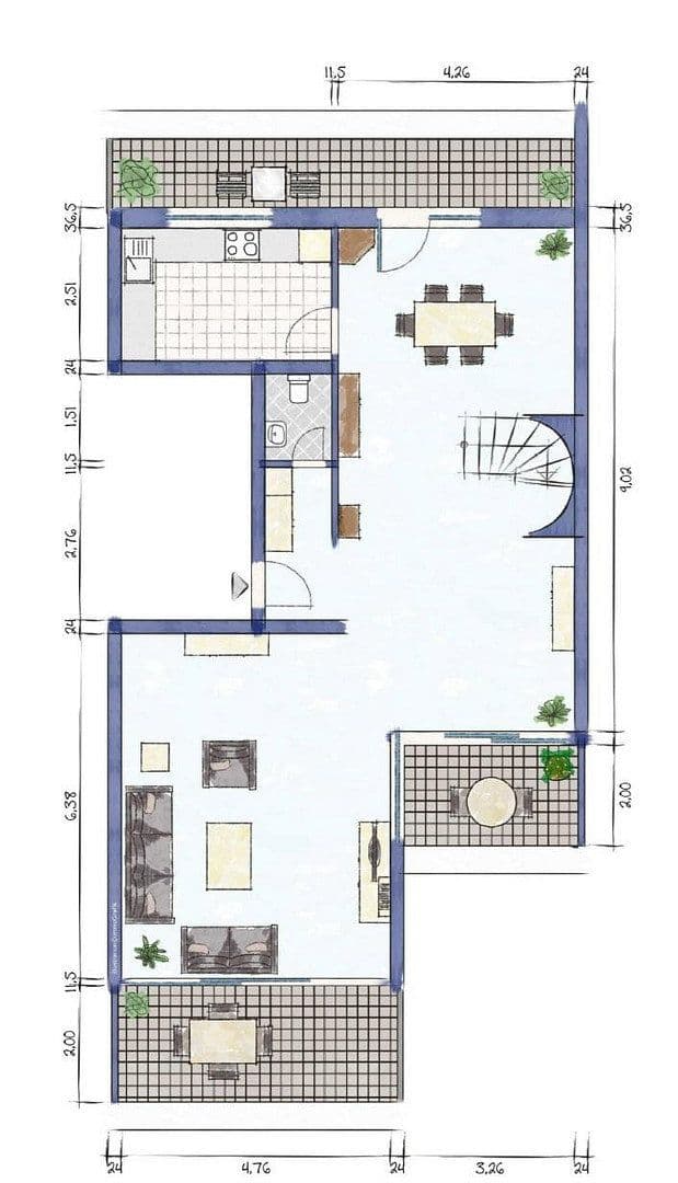 Prodej bytu 5+1 145 m², Thielenbrucher Allee 11, Köln, Severní Porýní-Vestfálsko Prodej bytu 5+1 145 m², Thielenbrucher Allee 11, Köln, Severní Porýní-Vestfálsko