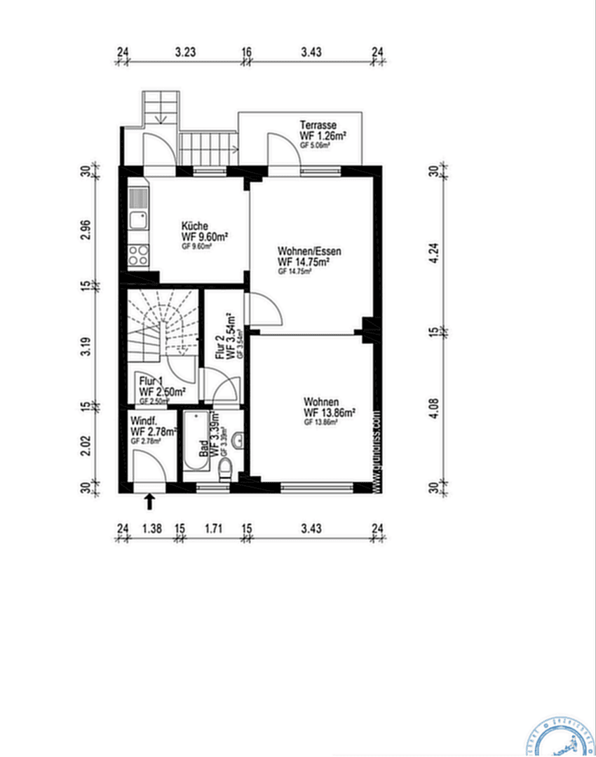 Prodej domu 146 m², pozemek 311 m², Bremerhaven, Bremen Prodej domu 146 m², pozemek 311 m², Bremerhaven, Bremen