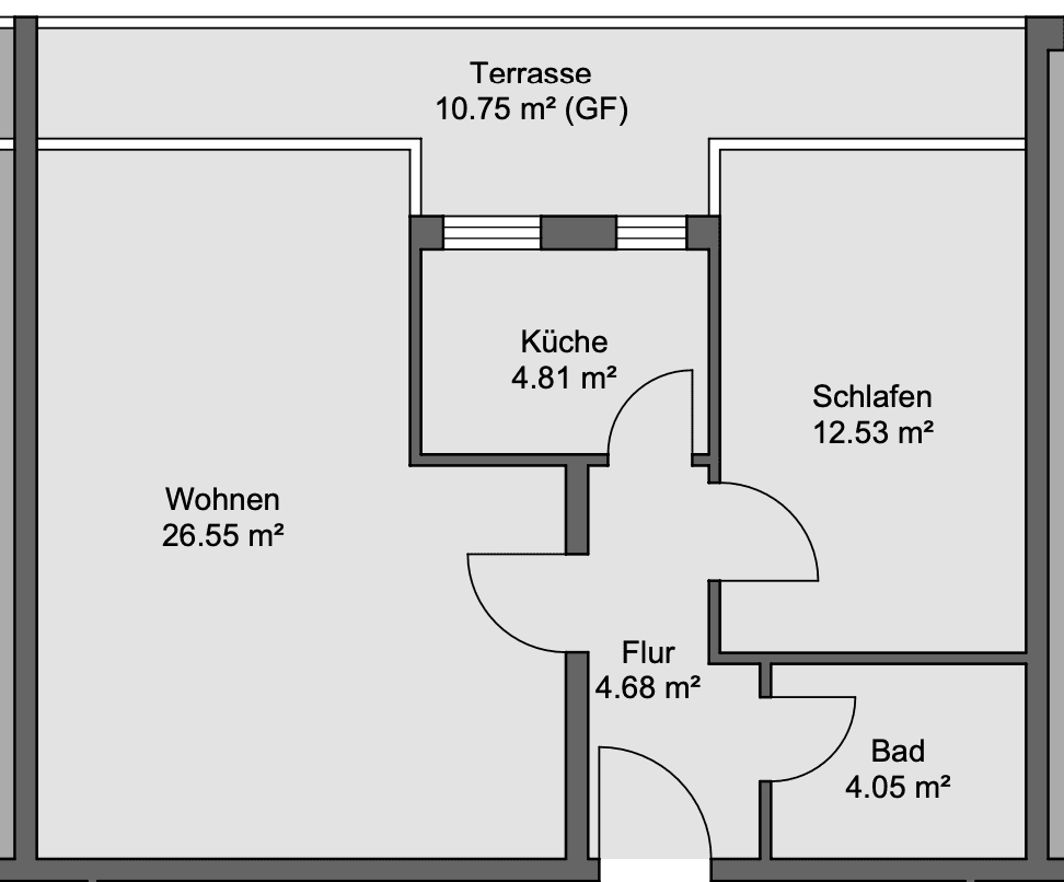 Pronájem bytu 2+1 59 m², Am Beckerkamp 16, Hamburg, Hamburg Pronájem bytu 2+1 59 m², Am Beckerkamp 16, Hamburg, Hamburg