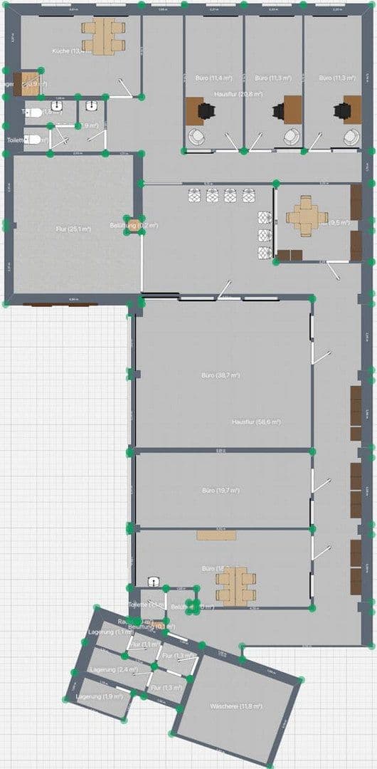 Pronájem kanceláře 750 m², Oswaldstr. 4, Hamm, Severní Porýní-Vestfálsko Pronájem kanceláře 750 m², Oswaldstr. 4, Hamm, Severní Porýní-Vestfálsko