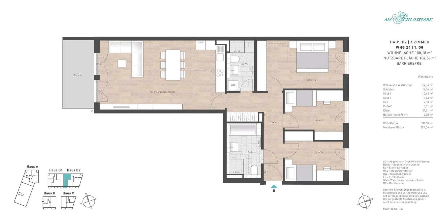 Prodej bytu 4+1 101 m², Fußbergstraße, Gauting, Bavorsko Prodej bytu 4+1 101 m², Fußbergstraße, Gauting, Bavorsko