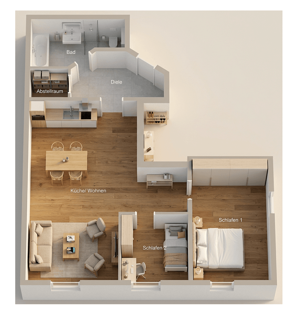 Pronájem bytu 3+1 78 m², Stadtplatz 14, Bogen, Bavorsko Pronájem bytu 3+1 78 m², Stadtplatz 14, Bogen, Bavorsko