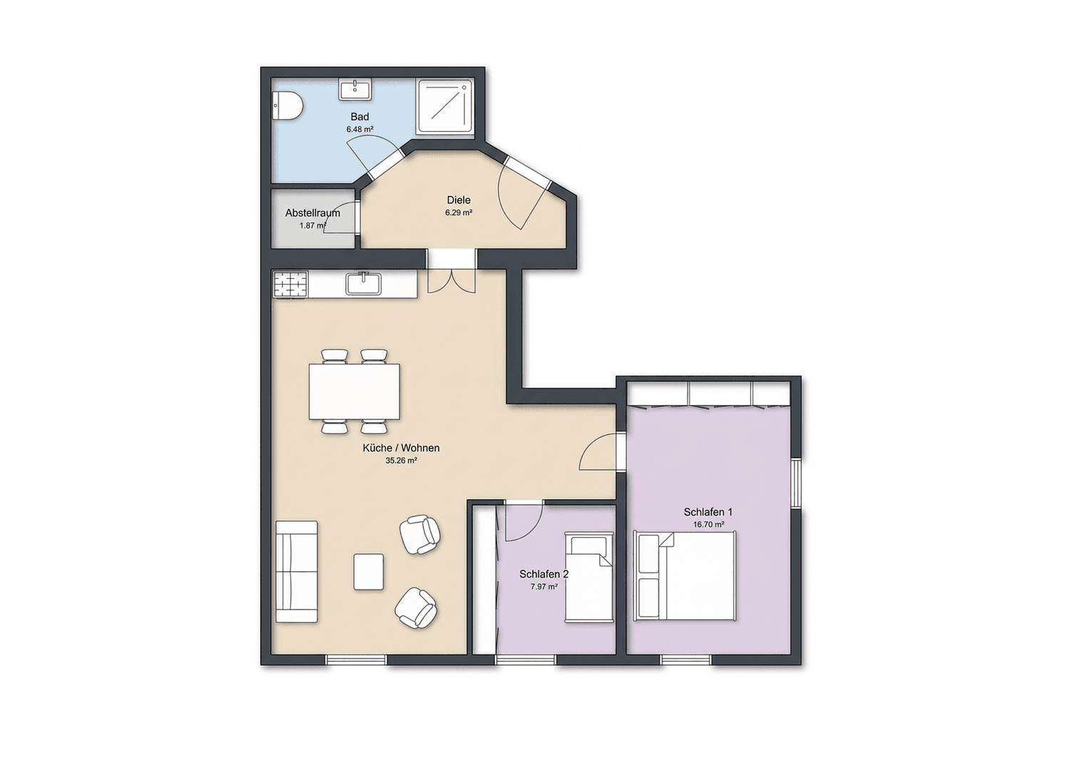 Pronájem bytu 3+1 78 m², Stadtplatz 14, Bogen, Bavorsko Pronájem bytu 3+1 78 m², Stadtplatz 14, Bogen, Bavorsko