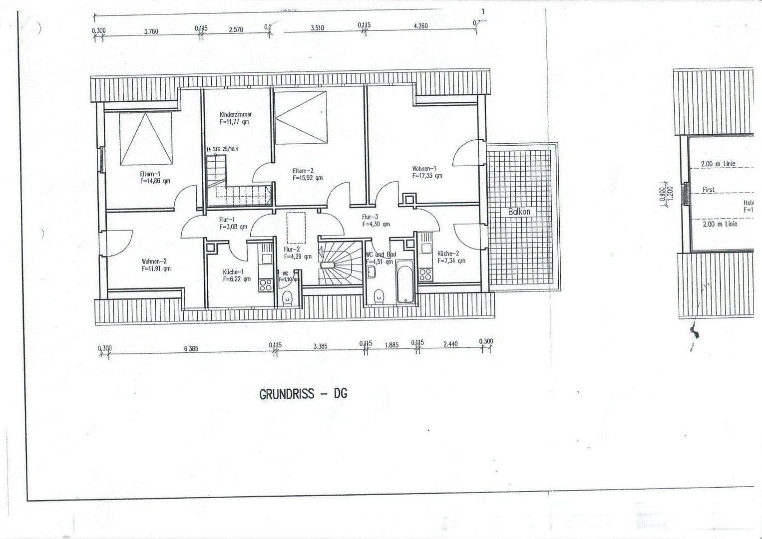 Pronájem bytu 3+1 100 m², Ostertorstrasse 14, Sarstedt, Dolní Sasko Pronájem bytu 3+1 100 m², Ostertorstrasse 14, Sarstedt, Dolní Sasko