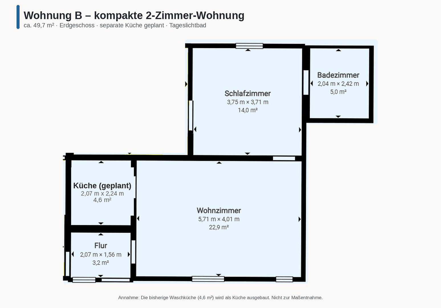 Pronájem bytu 2+1 50 m², Hauptstraße 62, Nordstemmen, Dolní Sasko Pronájem bytu 2+1 50 m², Hauptstraße 62, Nordstemmen, Dolní Sasko