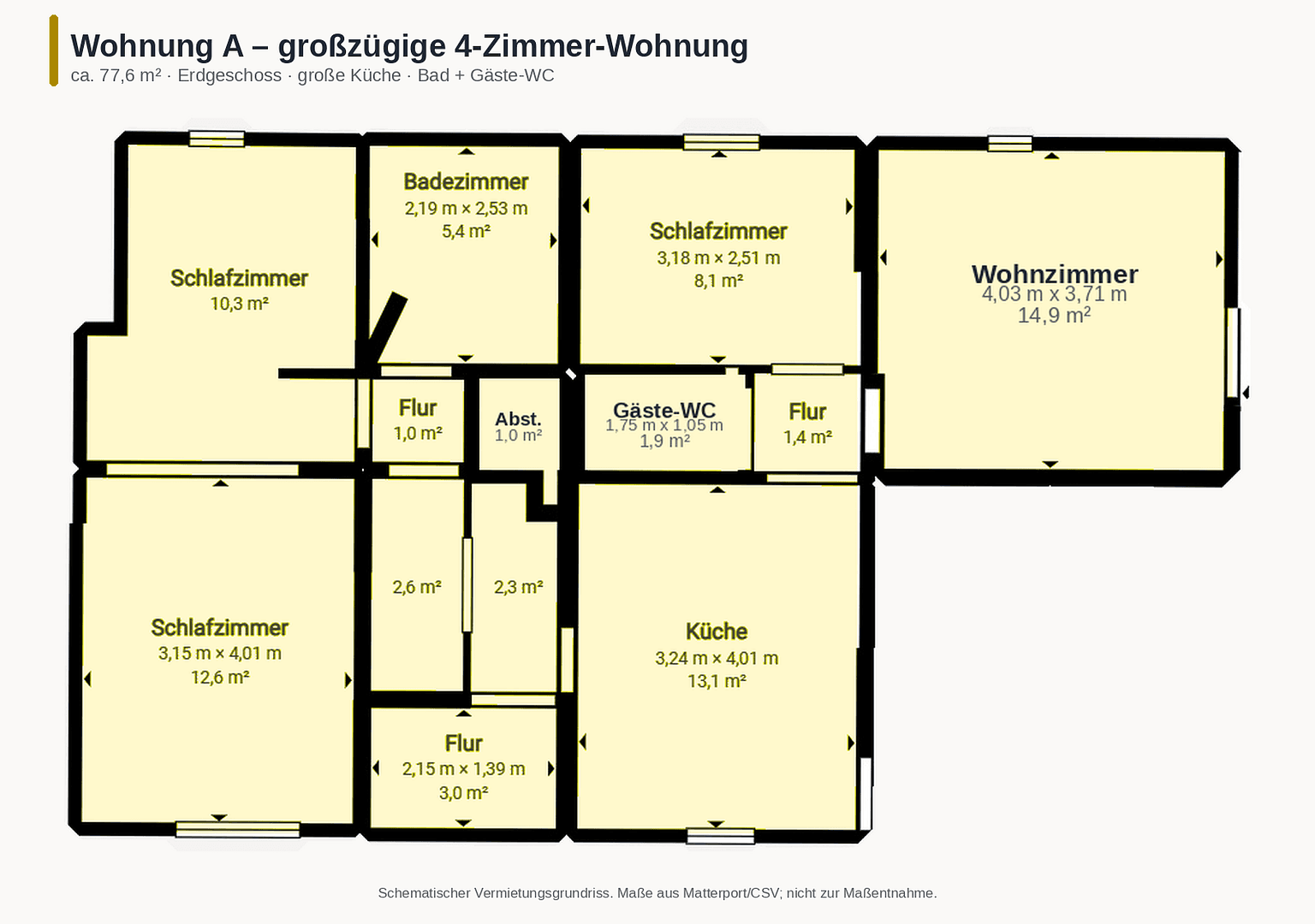 Pronájem bytu 3+kk 78 m², Hauptstraße 62, Nordstemmen, Dolní Sasko Pronájem bytu 3+kk 78 m², Hauptstraße 62, Nordstemmen, Dolní Sasko