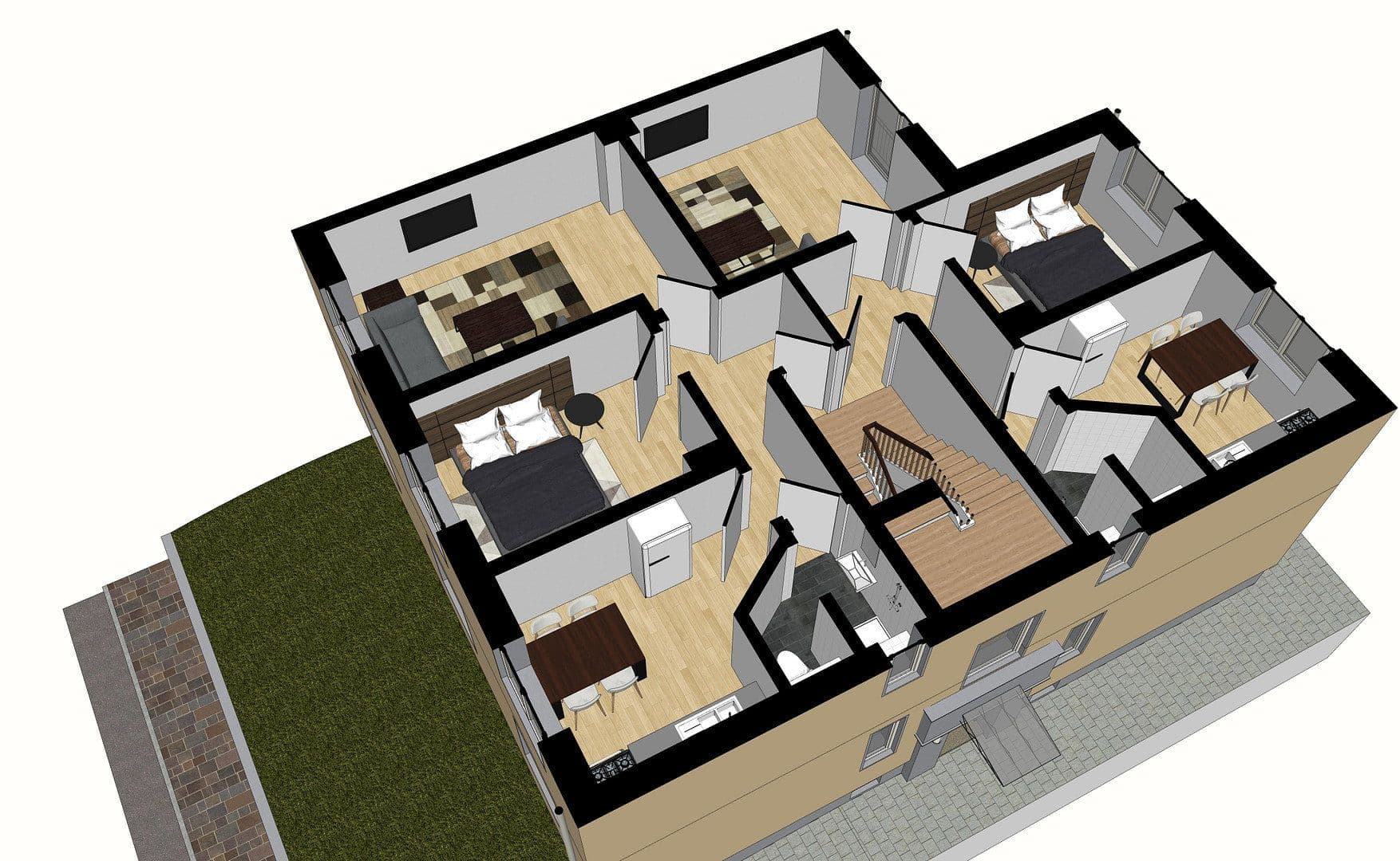 Pronájem bytu 2+1 55 m², Osnabrück, Dolní Sasko Pronájem bytu 2+1 55 m², Osnabrück, Dolní Sasko