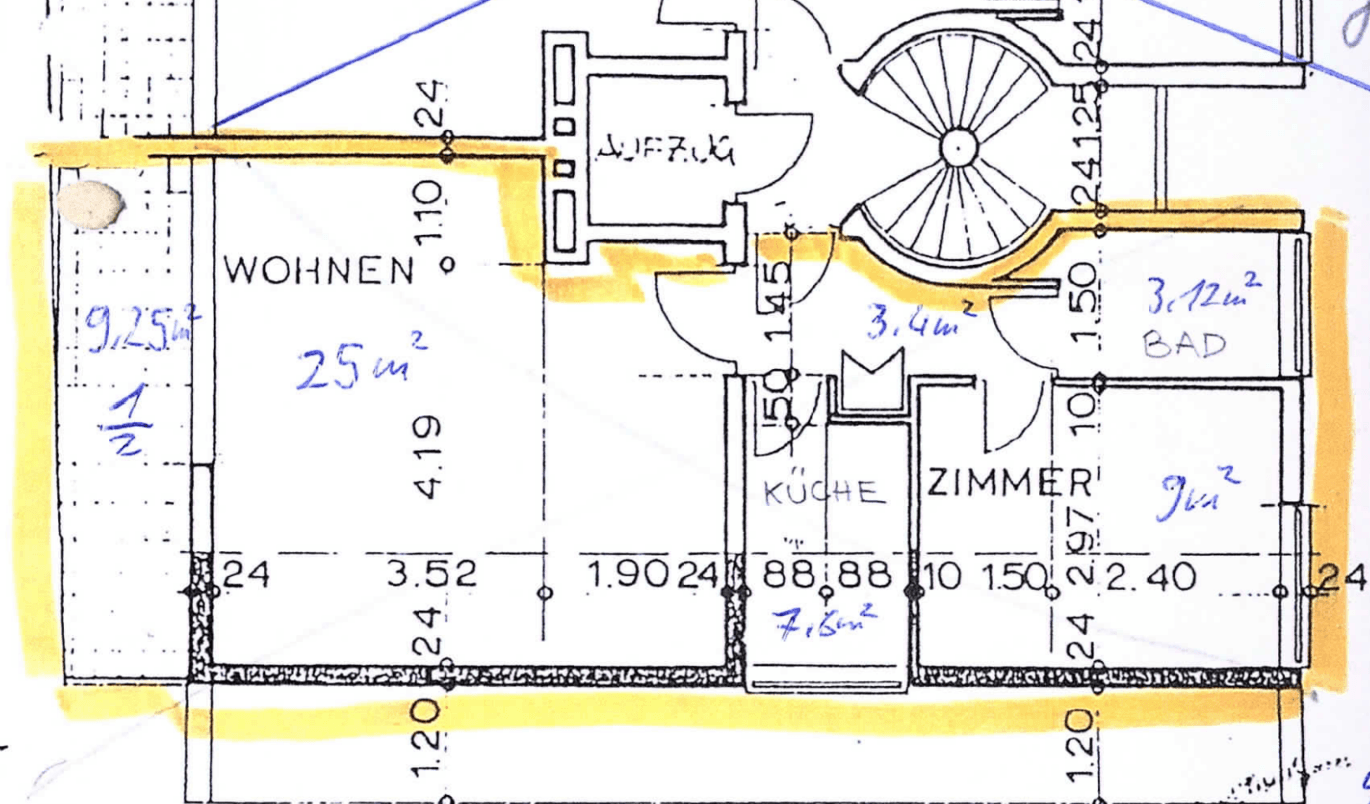 Pronájem bytu 2+1 53 m², Büdingen, Hessen Pronájem bytu 2+1 53 m², Büdingen, Hessen