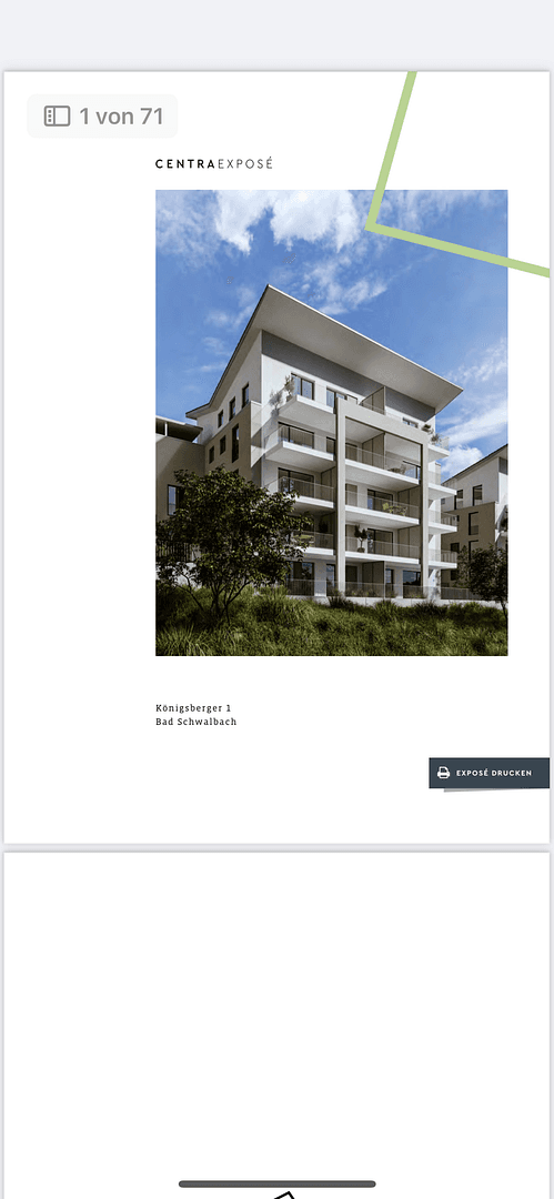Pronájem bytu 2+1 63 m², Königsbergerstrasse 1b, Bad Schwalbach, Hessen Pronájem bytu 2+1 63 m², Königsbergerstrasse 1b, Bad Schwalbach, Hessen