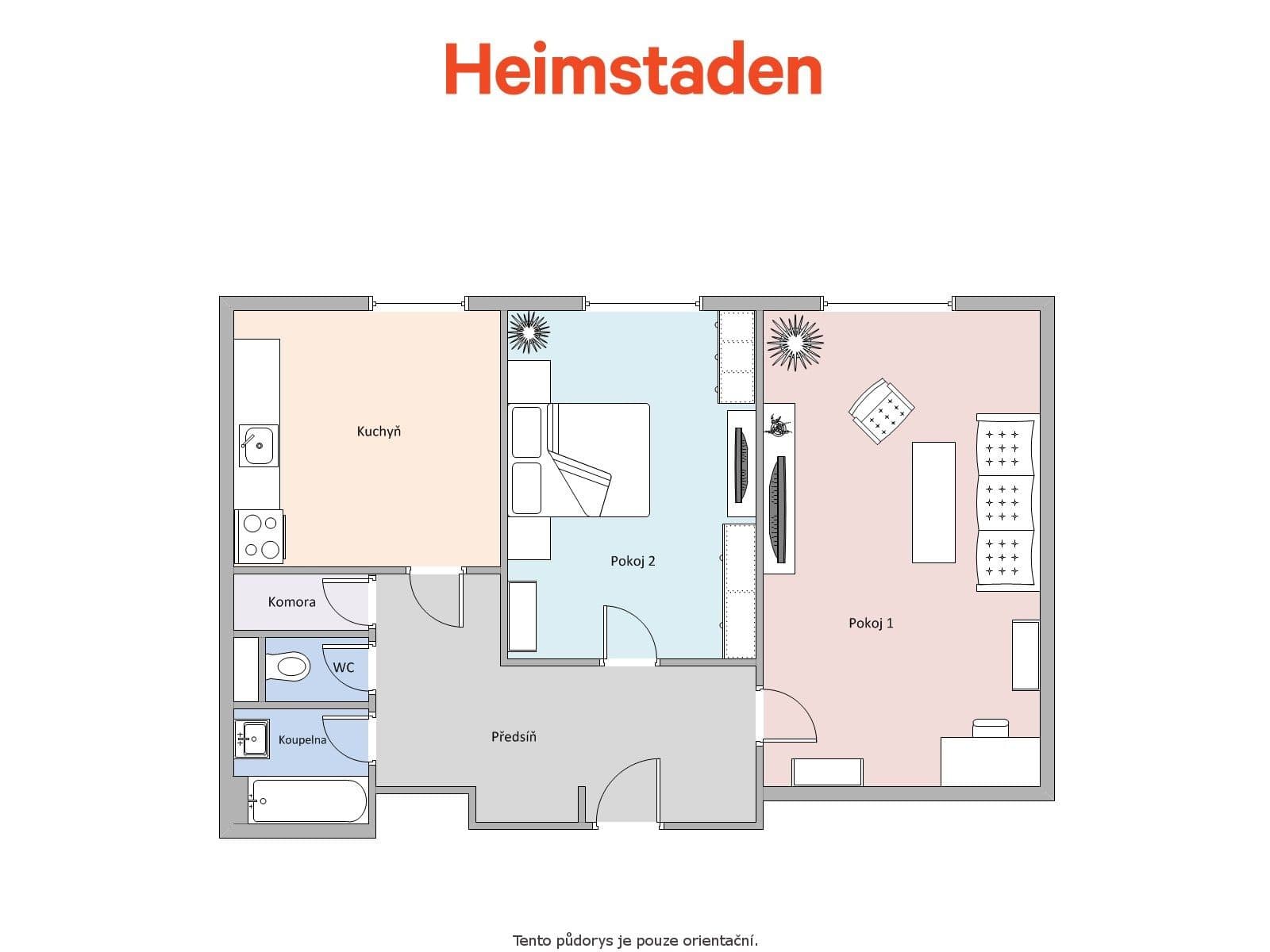 Pronájem bytu 2+1 56 m², Čapkova, Karviná, Moravskoslezský kraj Pronájem bytu 2+1 56 m², Čapkova, Karviná, Moravskoslezský kraj