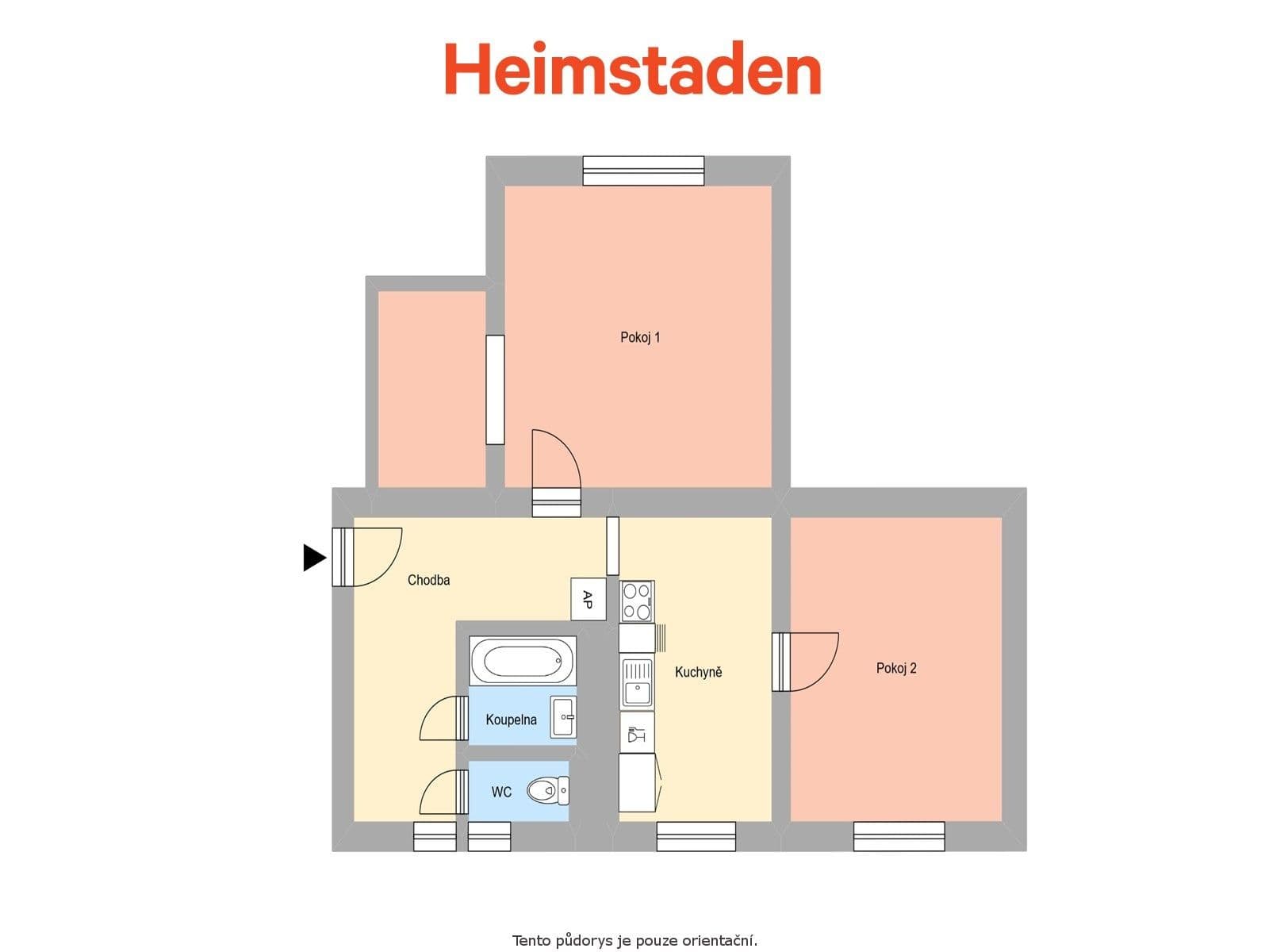 Pronájem bytu 2+1 60 m², Vančurova, Havířov, Moravskoslezský kraj Pronájem bytu 2+1 60 m², Vančurova, Havířov, Moravskoslezský kraj