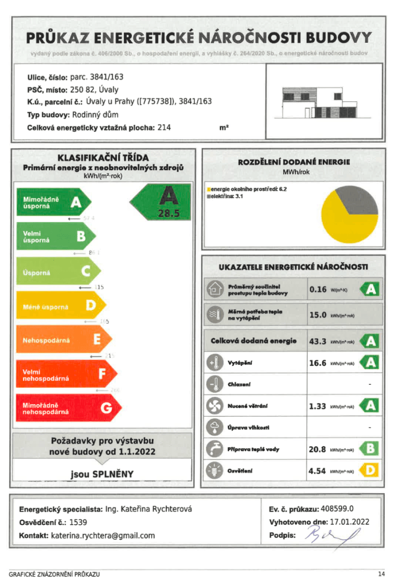 Prodej domu 261 m², pozemek 771 m², Úvaly, Středočeský kraj Prodej domu 261 m², pozemek 771 m², Úvaly, Středočeský kraj