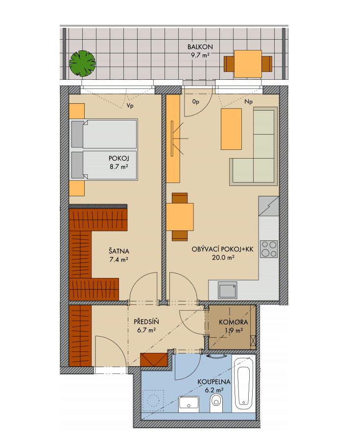 Prodej bytu 2+kk 58 m², Laurinova, Praha, Praha Prodej bytu 2+kk 58 m², Laurinova, Praha, Praha