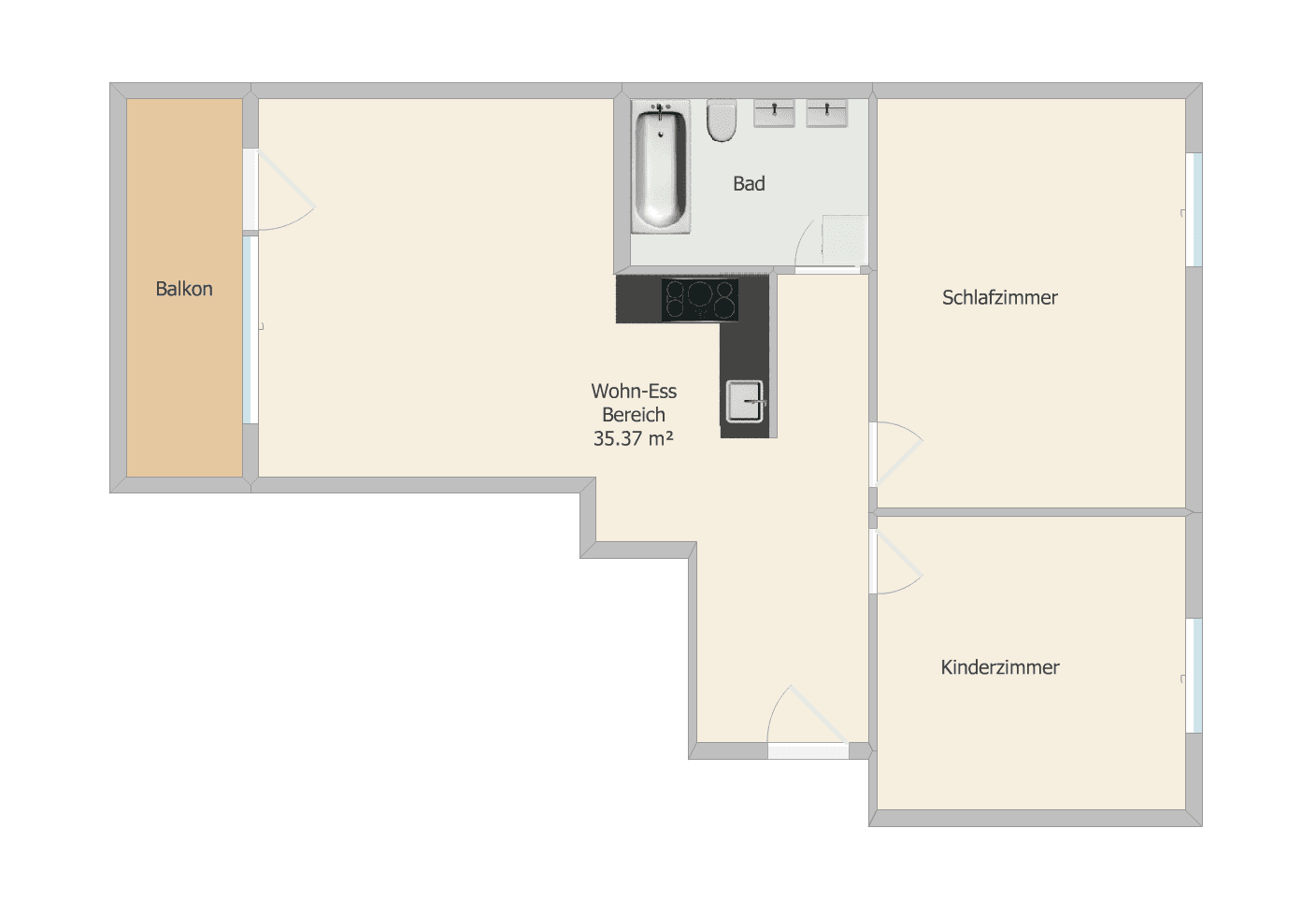 Prodej bytu 3+1 83 m², München, Bavorsko Prodej bytu 3+1 83 m², München, Bavorsko