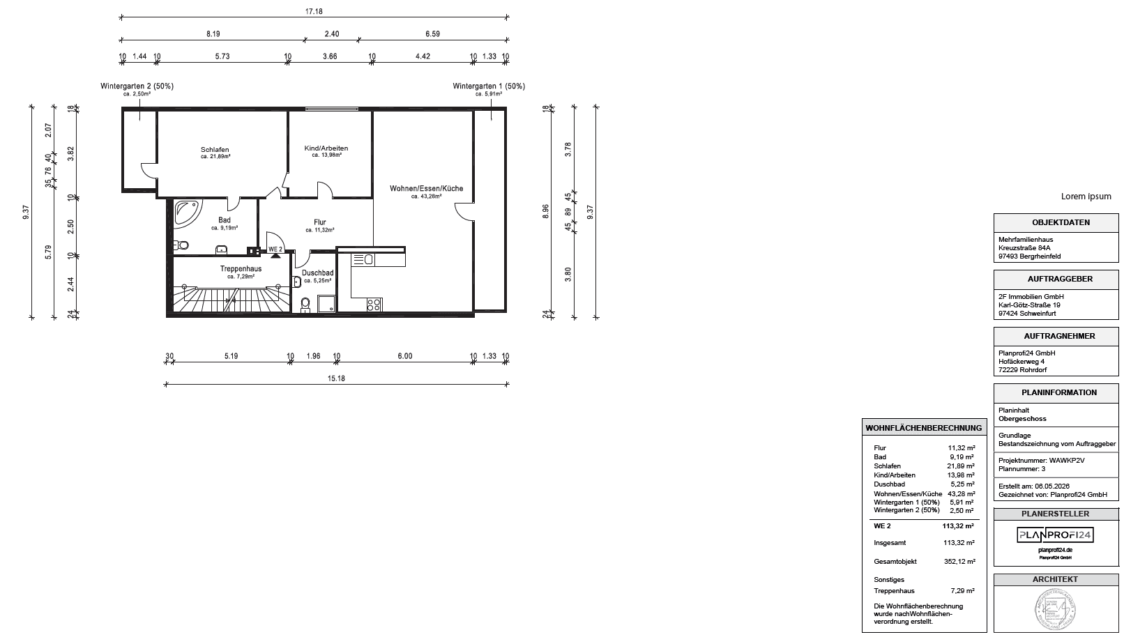 Prodej bytu 3+1 114 m², Kreuzstraße 84A, Bergrheinfeld, Bavorsko Prodej bytu 3+1 114 m², Kreuzstraße 84A, Bergrheinfeld, Bavorsko