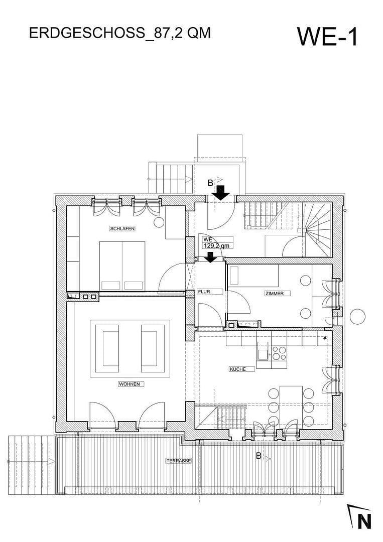 Pronájem kanceláře 130 m², Bernauer Chaussee 48, Wandlitz, Braniborsko Pronájem kanceláře 130 m², Bernauer Chaussee 48, Wandlitz, Braniborsko