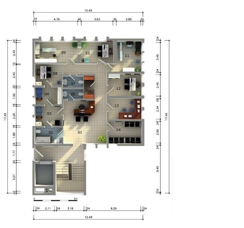 Pronájem kanceláře 135 m², Hanau, Hessen Pronájem kanceláře 135 m², Hanau, Hessen