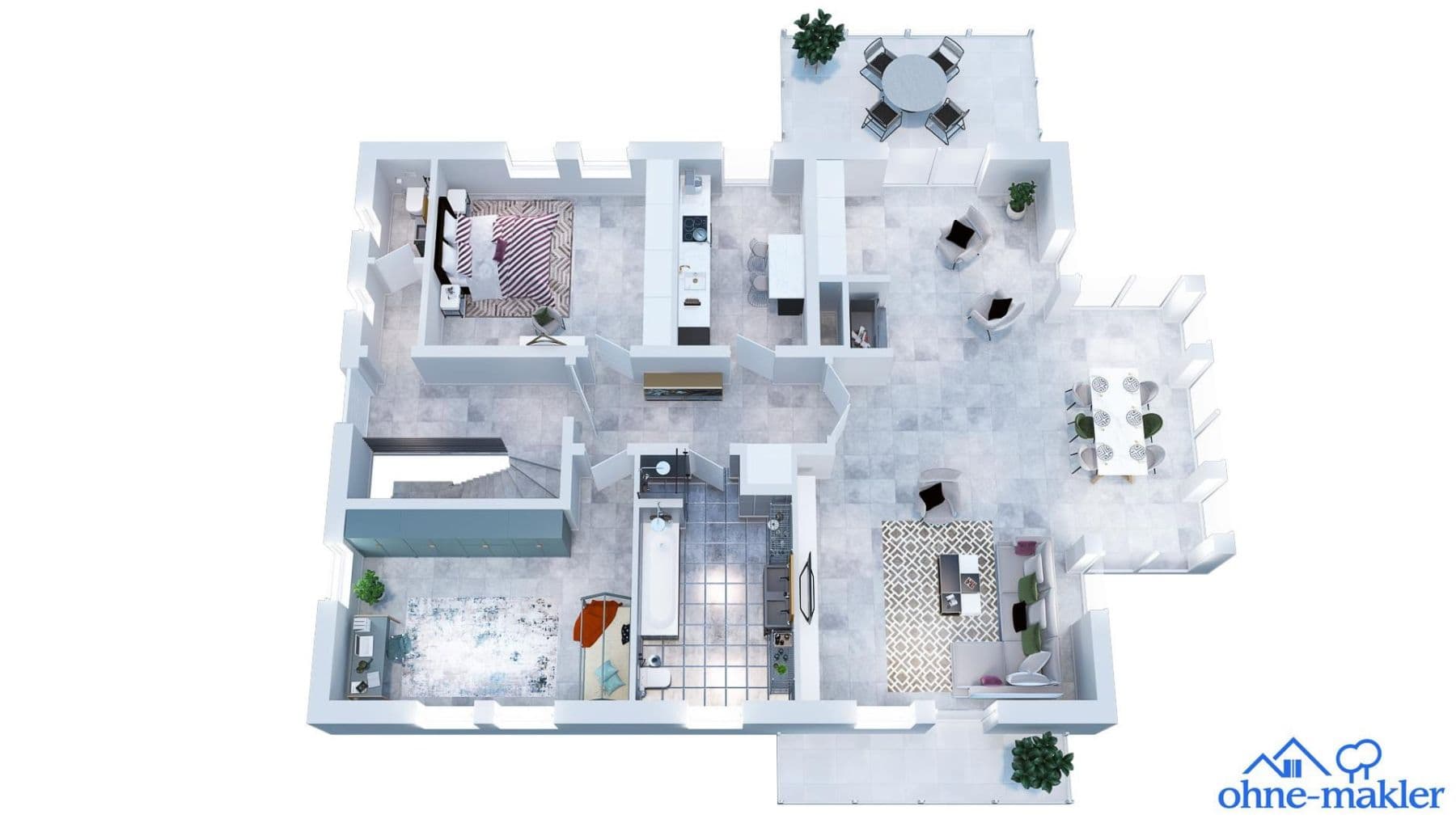 Prodej bytu 4+1 160 m², Tannenweg 8, Bad Griesbach i.Rottal, Bavorsko Prodej bytu 4+1 160 m², Tannenweg 8, Bad Griesbach i.Rottal, Bavorsko