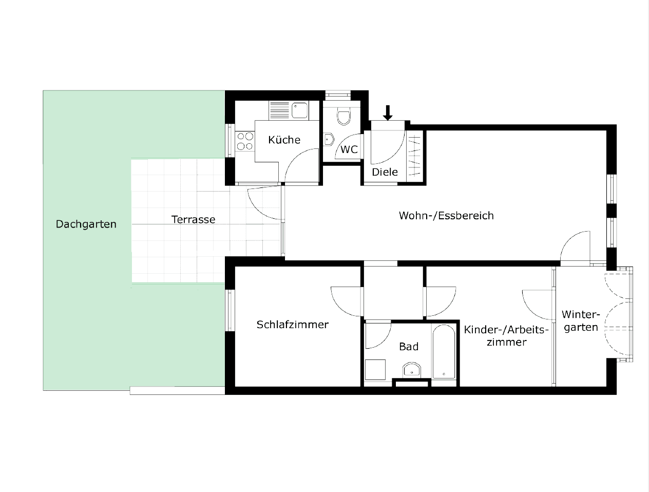 Pronájem bytu 3+kk 82 m², Badstr. 2, Pfullingen, Bádensko-Württembersko Pronájem bytu 3+kk 82 m², Badstr. 2, Pfullingen, Bádensko-Württembersko