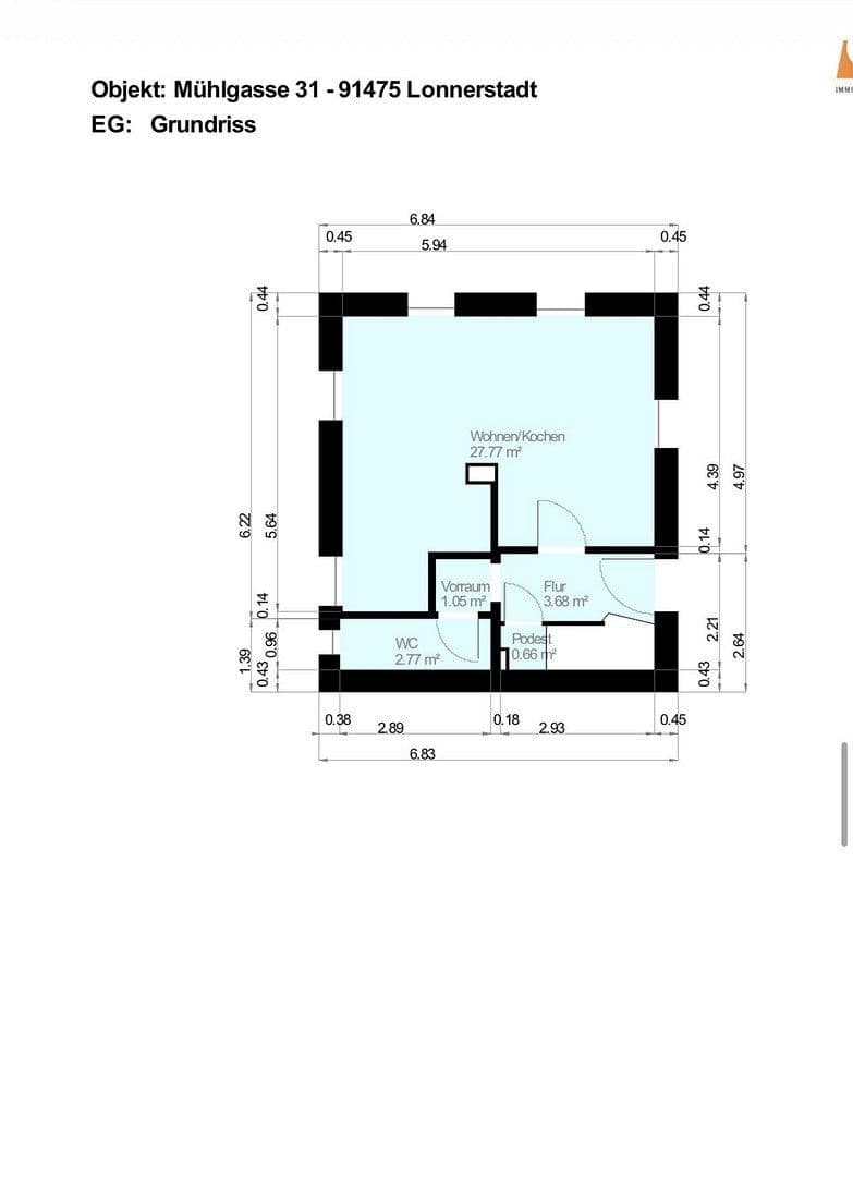 Pronájem domu 123 m², pozemek 600 m², Lonnerstadt, Bavorsko Pronájem domu 123 m², pozemek 600 m², Lonnerstadt, Bavorsko