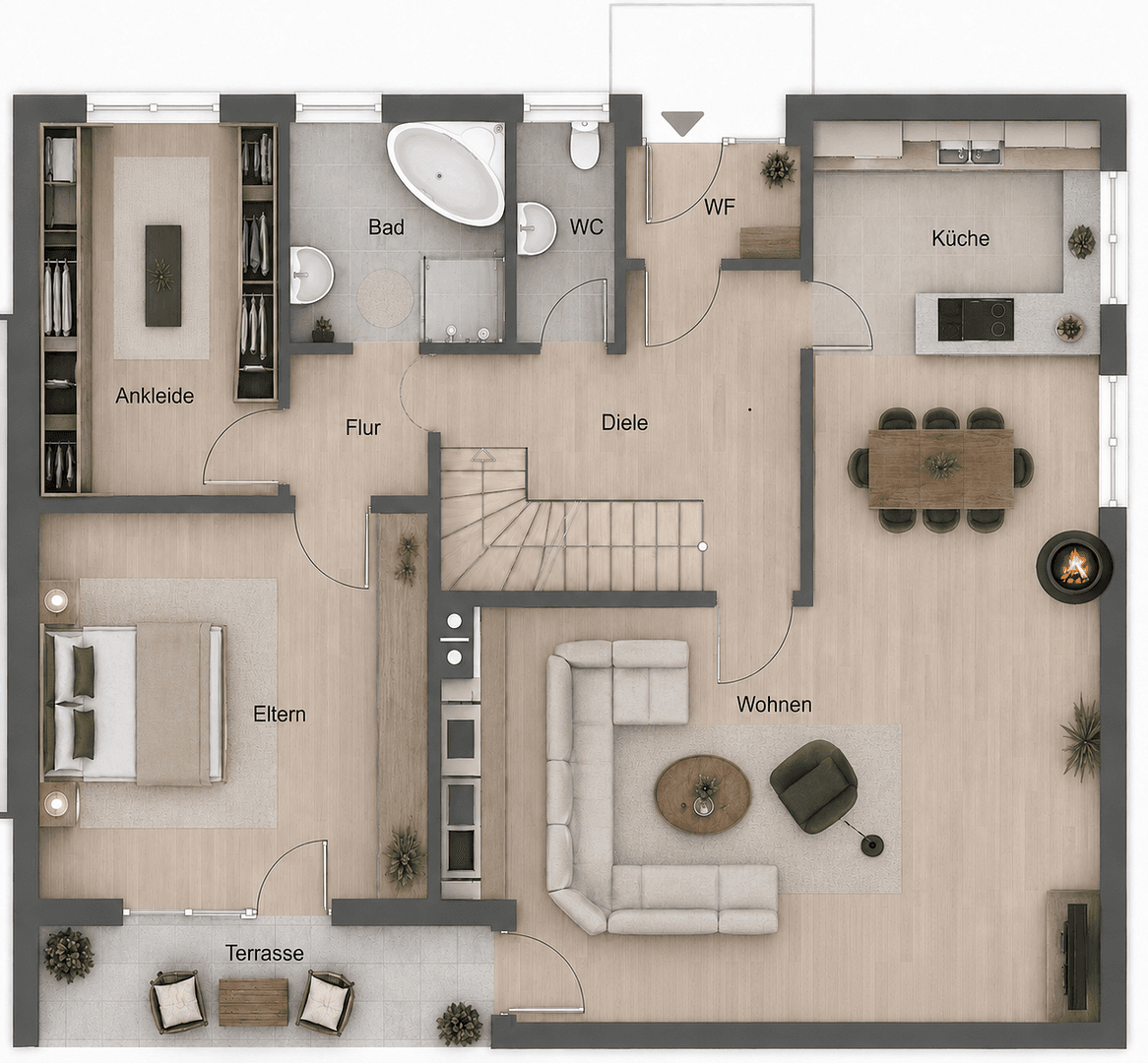 Prodej domu 177 m², pozemek 1.014 m², Im Schlossgarten 10, Gottmadingen, Bádensko-Württembersko Prodej domu 177 m², pozemek 1.014 m², Im Schlossgarten 10, Gottmadingen, Bádensko-Württembersko