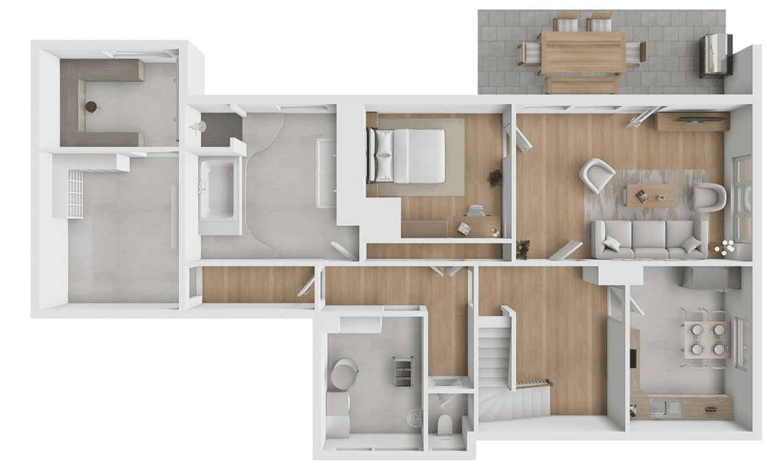 Prodej domu 219 m², pozemek 872 m², Durach, Bavorsko Prodej domu 219 m², pozemek 872 m², Durach, Bavorsko