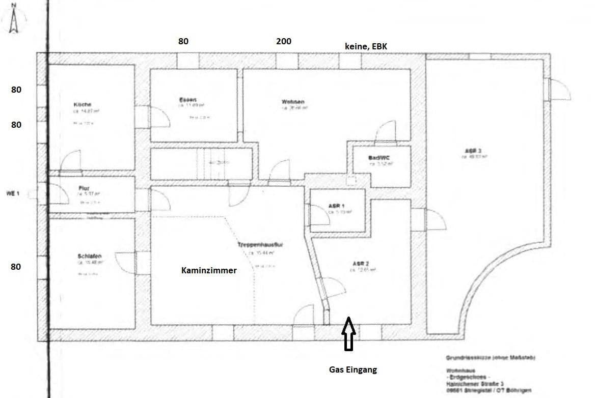 Prodej domu 209 m², pozemek 911 m², Striegistal, Sasko Prodej domu 209 m², pozemek 911 m², Striegistal, Sasko