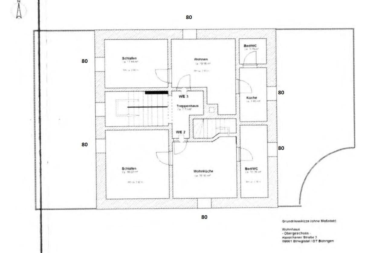 Prodej domu 209 m², pozemek 911 m², Striegistal, Sasko Prodej domu 209 m², pozemek 911 m², Striegistal, Sasko