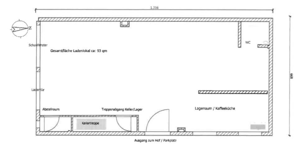 Pronájem nebytového prostoru 100 m², Doelenstraße 4-6, Wesel, Severní Porýní-Vestfálsko Pronájem nebytového prostoru 100 m², Doelenstraße 4-6, Wesel, Severní Porýní-Vestfálsko