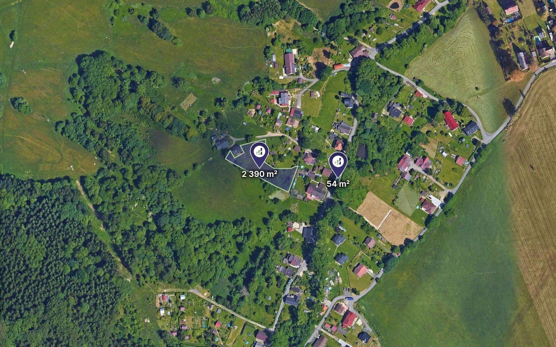 Prodej pozemku 2.444 m², Liberec, Liberecký kraj Prodej pozemku 2.444 m², Liberec, Liberecký kraj