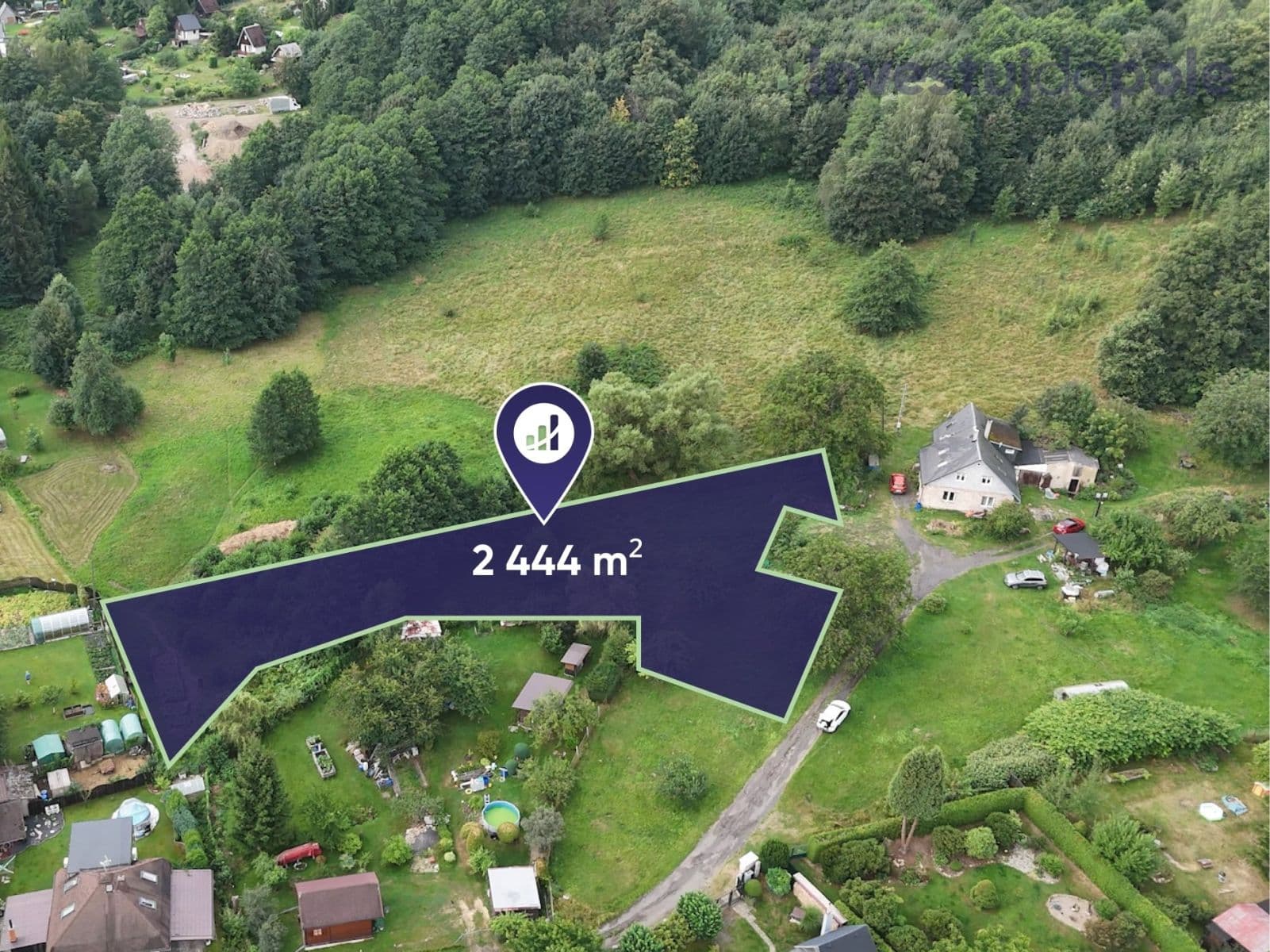Prodej pozemku 2.444 m², Liberec, Liberecký kraj Prodej pozemku 2.444 m², Liberec, Liberecký kraj