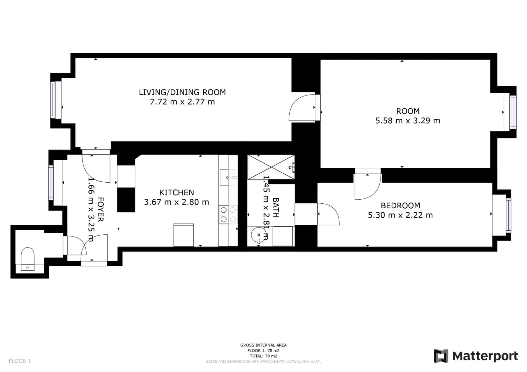 Pronájem bytu 3+1 80 m², Kamenická, Praha, Praha Pronájem bytu 3+1 80 m², Kamenická, Praha, Praha