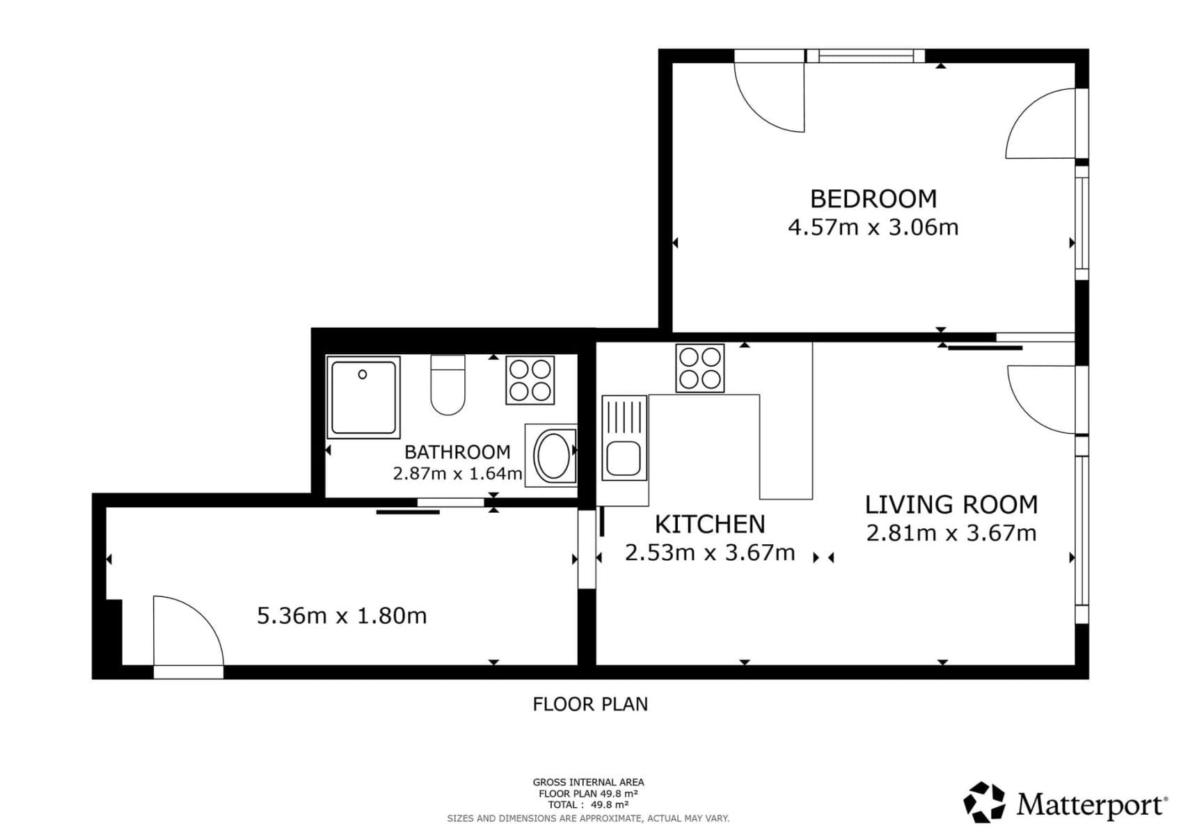 Pronájem bytu 2+kk 52 m², Kurta Konráda, Praha, Praha Pronájem bytu 2+kk 52 m², Kurta Konráda, Praha, Praha