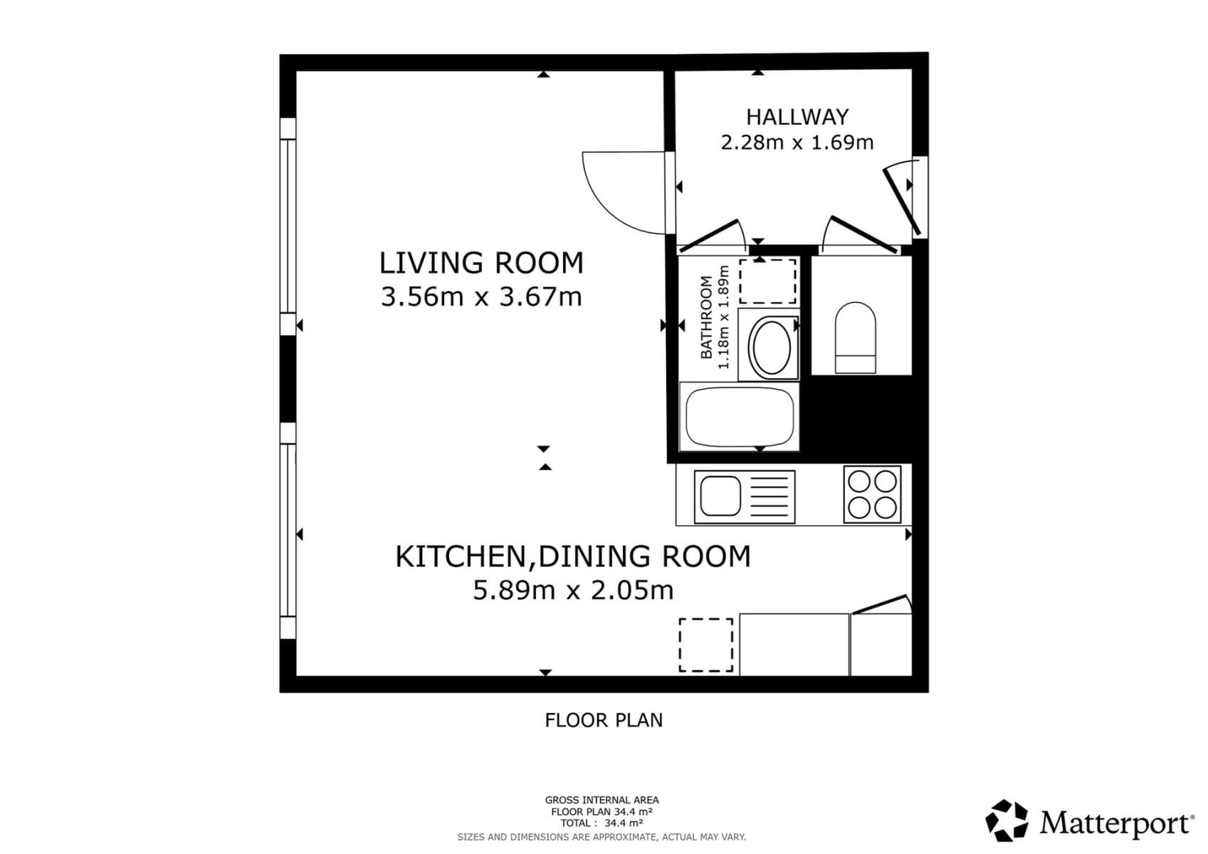 Pronájem bytu 1+kk 36 m², Nušlova, Praha, Praha Pronájem bytu 1+kk 36 m², Nušlova, Praha, Praha