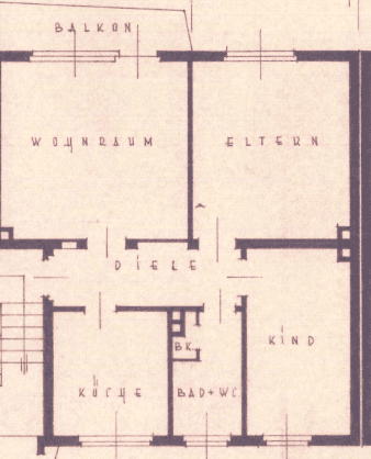 Pronájem bytu 3+1 65 m², Gerlindstraße 10, Dortmund, Severní Porýní-Vestfálsko Pronájem bytu 3+1 65 m², Gerlindstraße 10, Dortmund, Severní Porýní-Vestfálsko