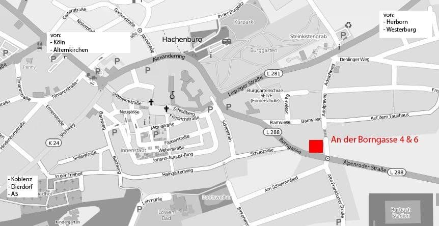 Pronájem bytu 3+1 86 m², An der Borngasse 4, Hachenburg, Porýní-Falc Pronájem bytu 3+1 86 m², An der Borngasse 4, Hachenburg, Porýní-Falc