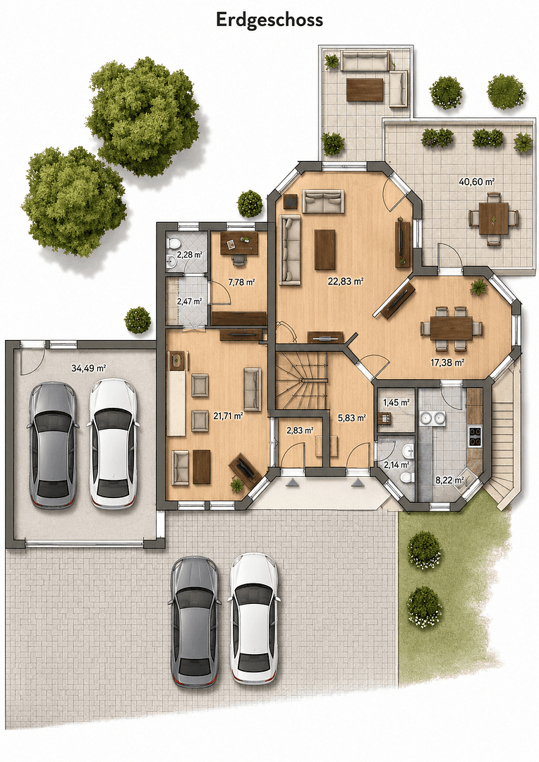 Prodej domu 154 m², pozemek 1.161 m², Wüstenrot, Bádensko-Württembersko Prodej domu 154 m², pozemek 1.161 m², Wüstenrot, Bádensko-Württembersko