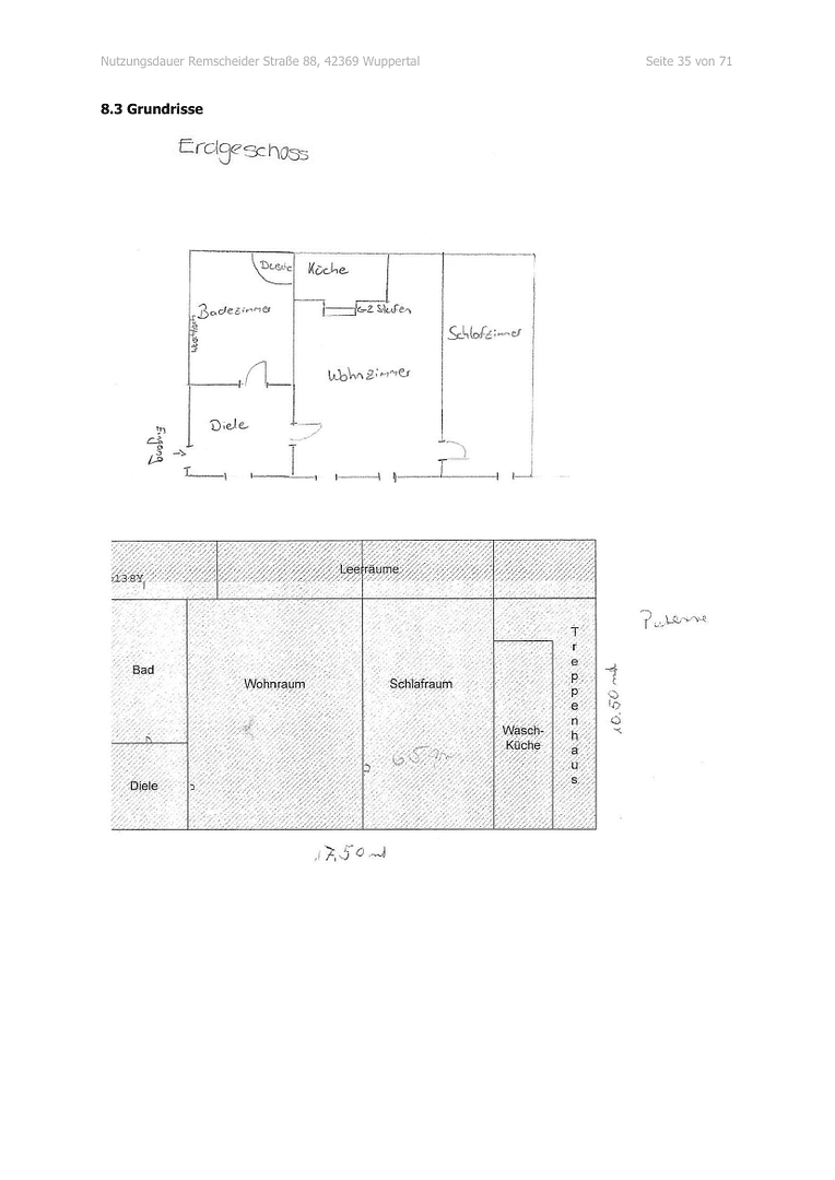 Pronájem bytu 2+1 65 m², Remscheiderstraße 88A, Wuppertal, Severní Porýní-Vestfálsko Pronájem bytu 2+1 65 m², Remscheiderstraße 88A, Wuppertal, Severní Porýní-Vestfálsko