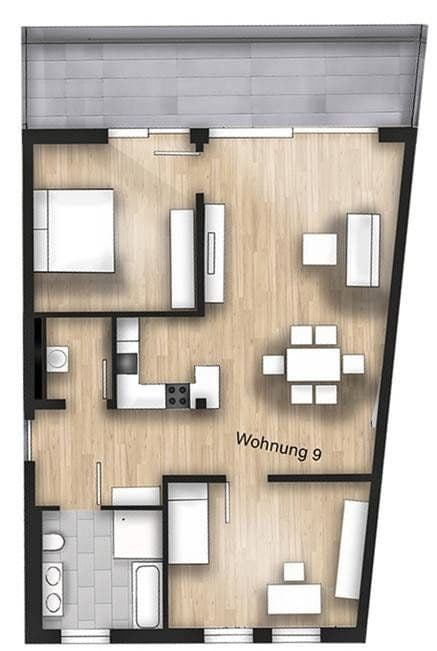 Pronájem bytu 3+kk 107 m², Harthäuser Straße 18, Igersheim, Bádensko-Württembersko Pronájem bytu 3+kk 107 m², Harthäuser Straße 18, Igersheim, Bádensko-Württembersko