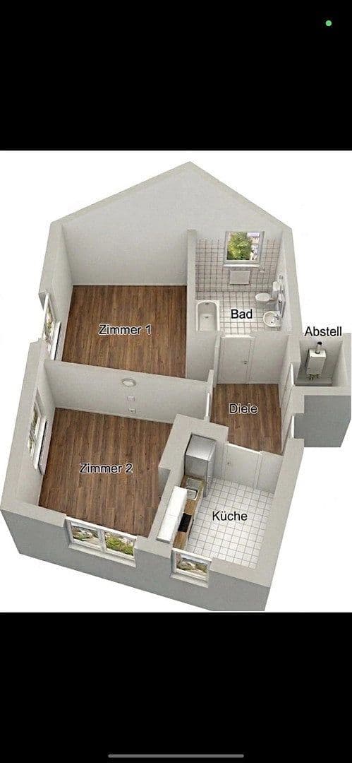 Pronájem bytu 2+1 58 m², Viehhofstraße 55, Wuppertal, Severní Porýní-Vestfálsko Pronájem bytu 2+1 58 m², Viehhofstraße 55, Wuppertal, Severní Porýní-Vestfálsko