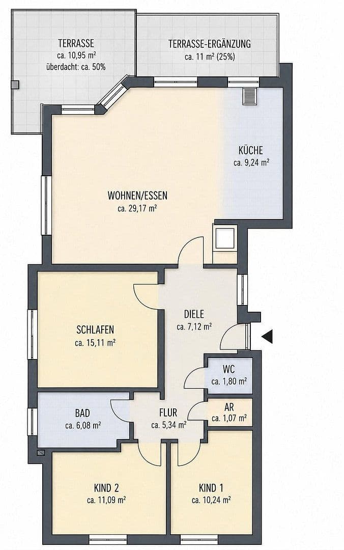 Prodej bytu 4+1 100 m², Dietzenbach, Hessen Prodej bytu 4+1 100 m², Dietzenbach, Hessen