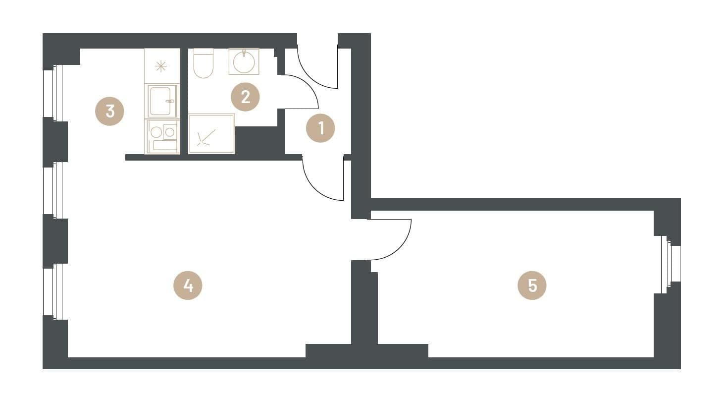 Prodej bytu 2+1 46 m², Gerichtstraße 7, Berlin, Berlín Prodej bytu 2+1 46 m², Gerichtstraße 7, Berlin, Berlín