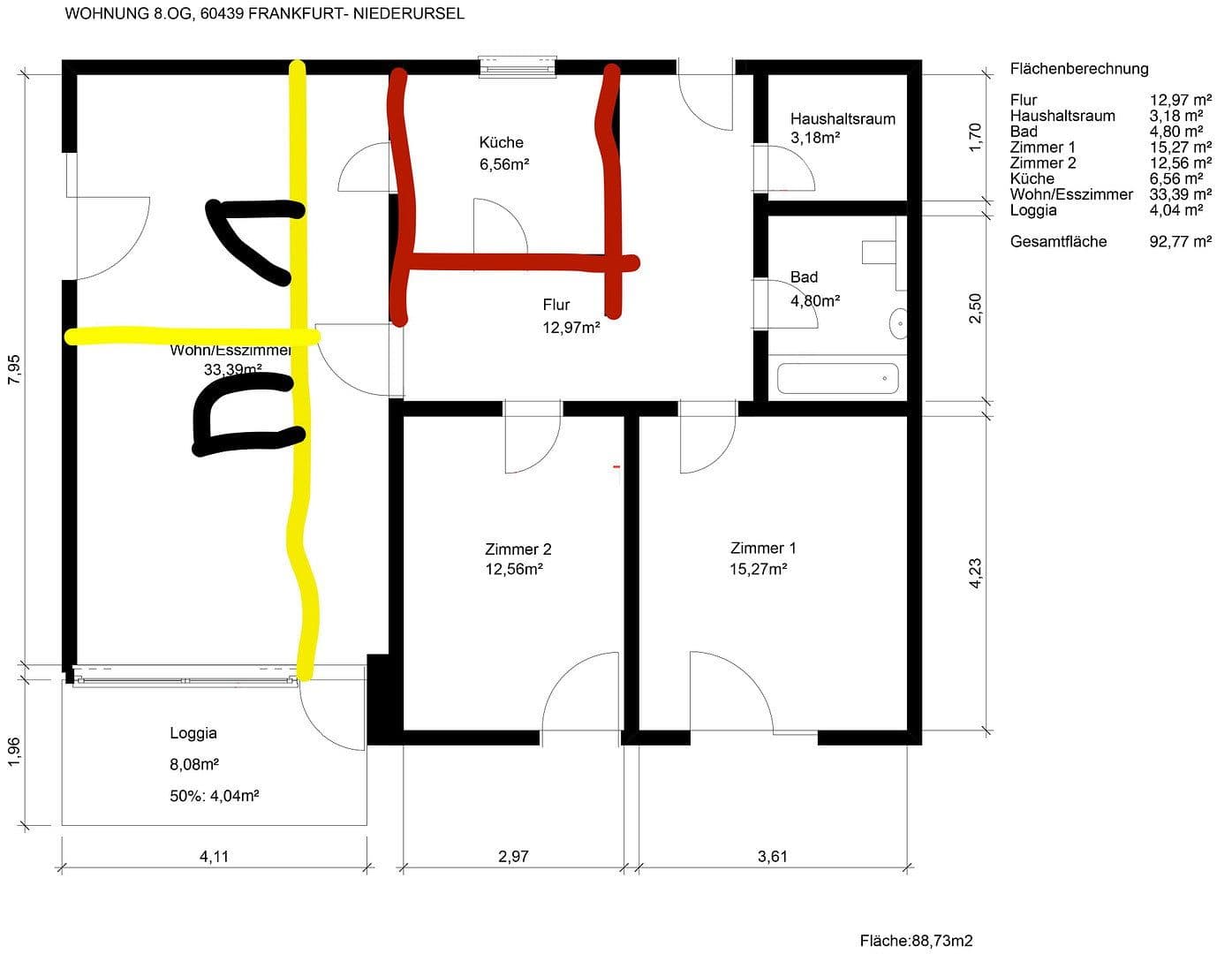 Pronájem bytu 1+1 12 m², Thomas-Mann-Straße 1, Frankfurt, Hessen Pronájem bytu 1+1 12 m², Thomas-Mann-Straße 1, Frankfurt, Hessen